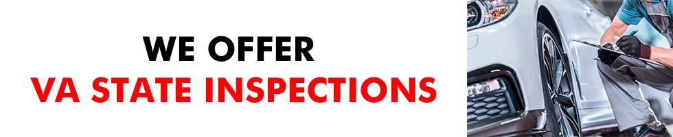 We offer VA State Inspections